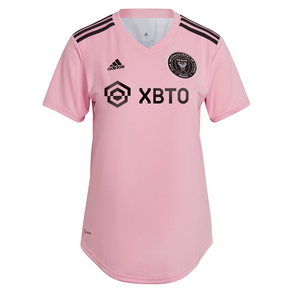 Lionel Messi Inter Miami CF adidas Women's 2024 The Heart Beat Kit Replica Jersey - Pink