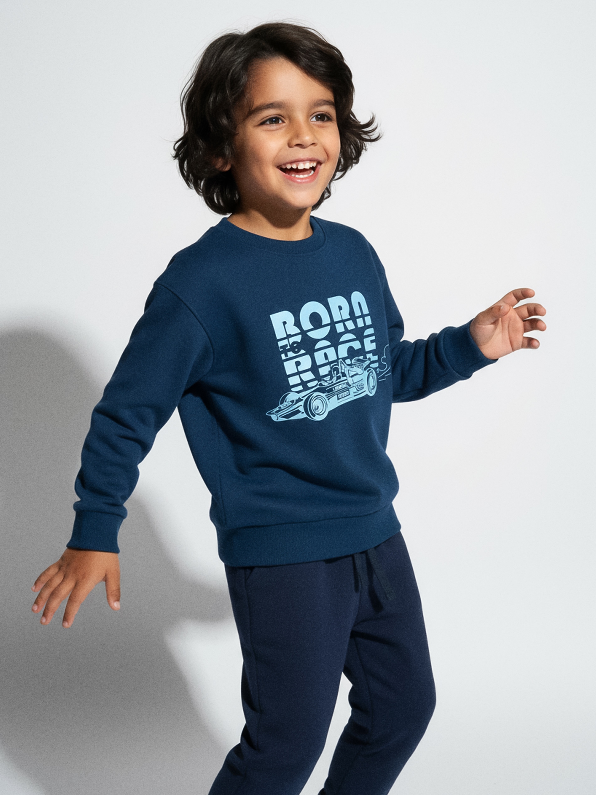 Bluza crewneck z nadrukiem