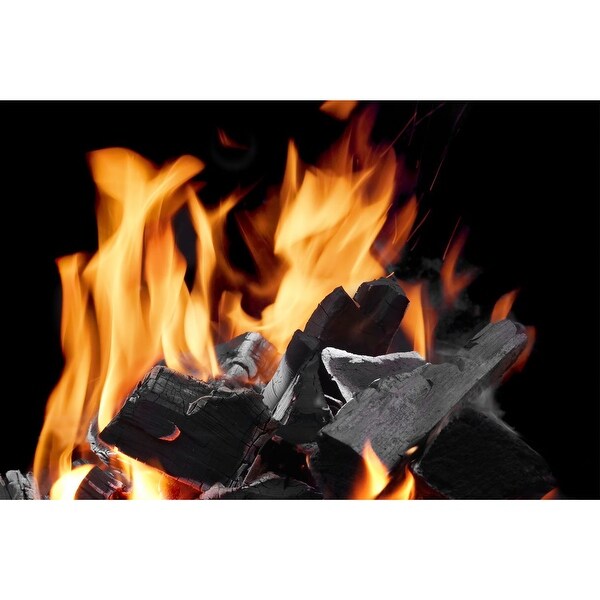 Campirano Premium Hardwood Black Lump Charcoal for Grill & Smoker, 40 lb Bag