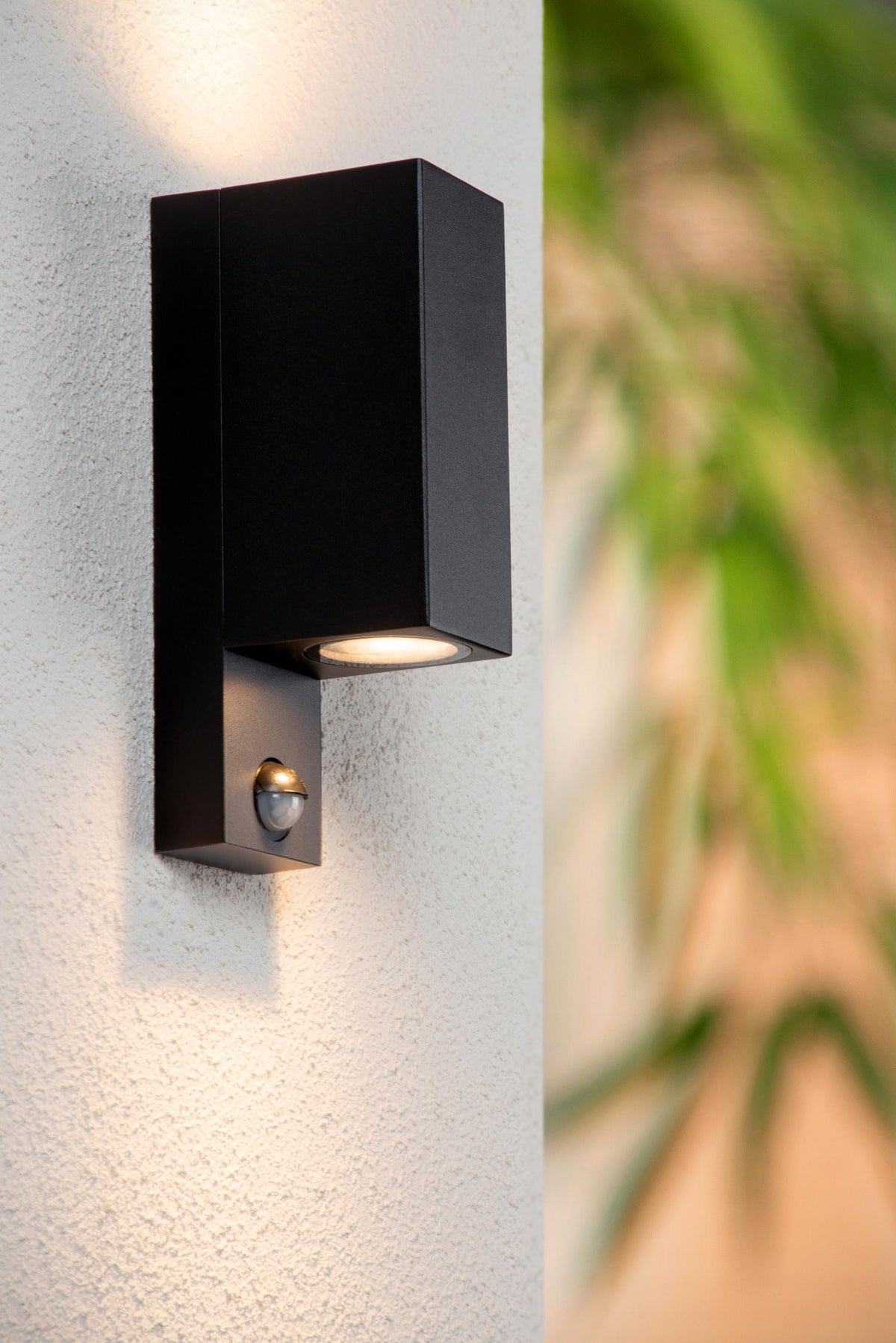 Lucide wandspot ZARO - 2xGU10 - Zwart