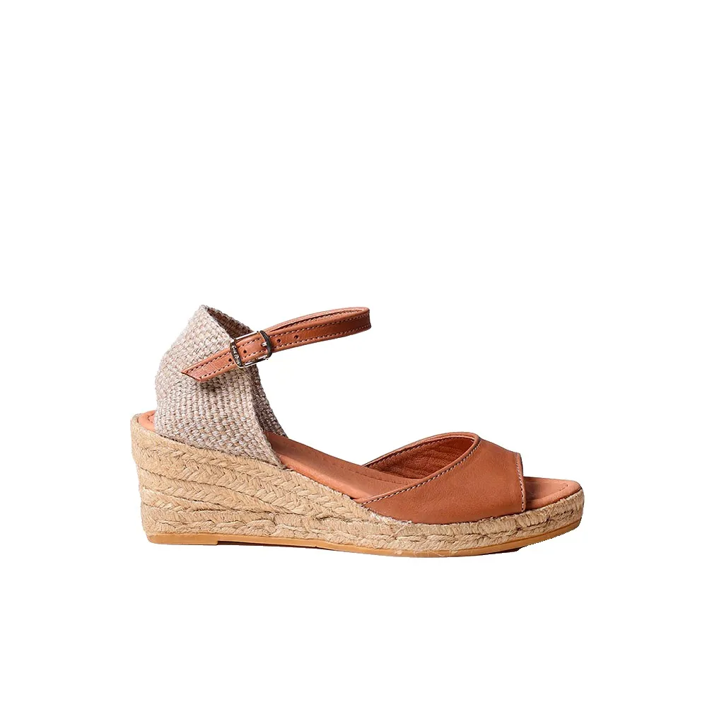 Toni Pons Llivia-P esparto wedge sandals