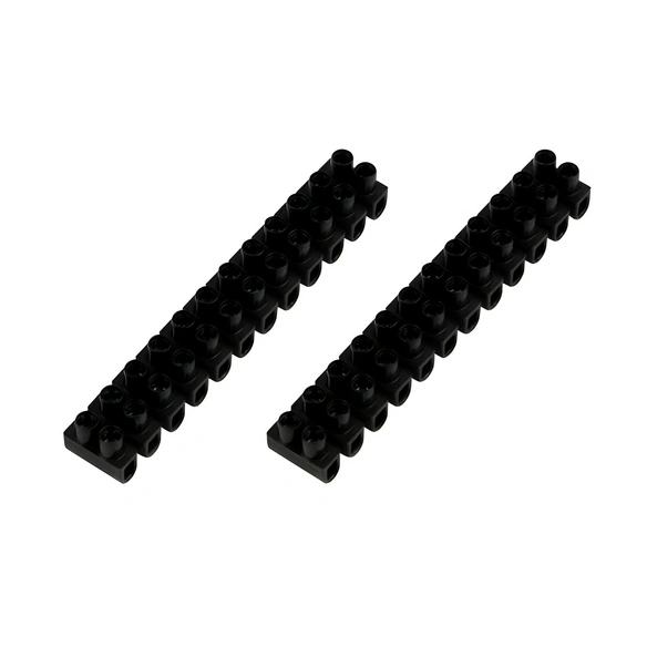 Lüsterklemmen, Schwarz, Kunststoff