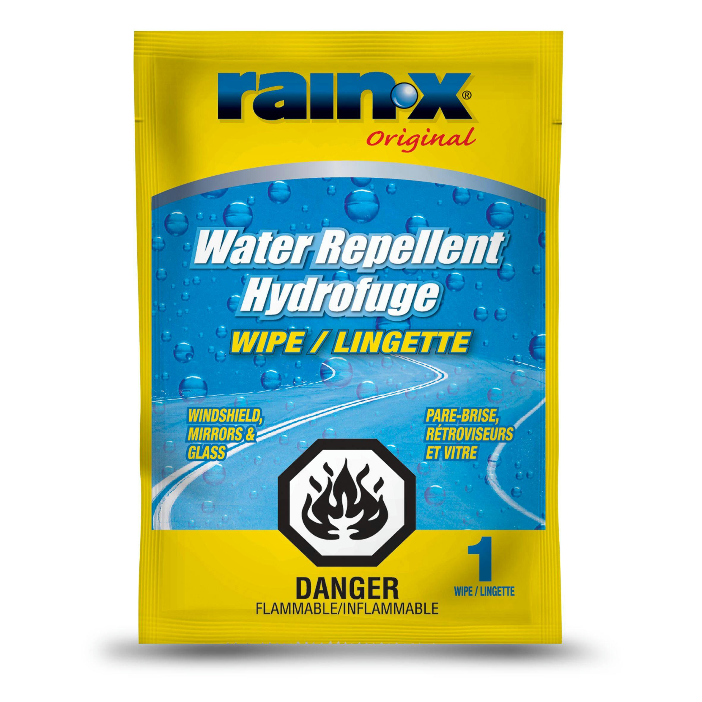 Rain-X Glass Water Repellent/Treatment Wipes, 10-pk