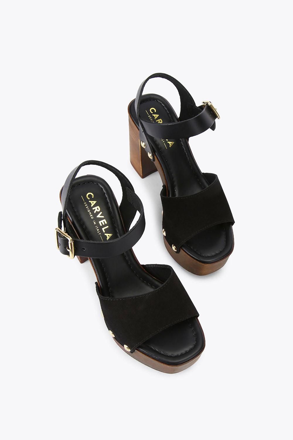 Carvela Festa Block' Suede Heels