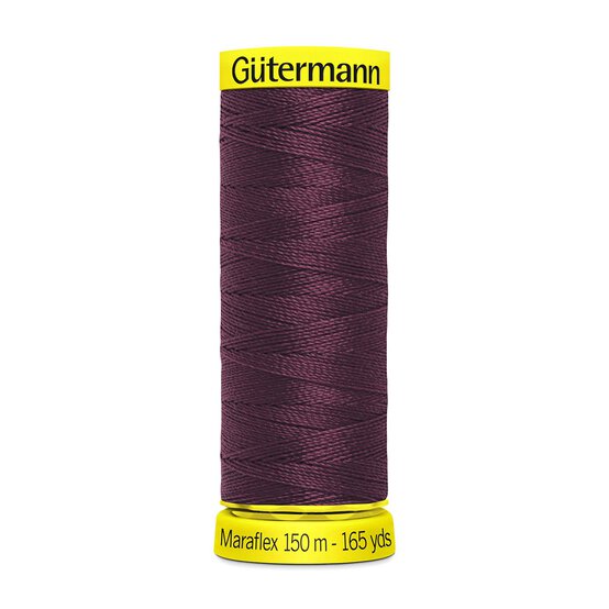 Gutermann Wine Maraflex Stretchy Sewing Thread 150m (369)