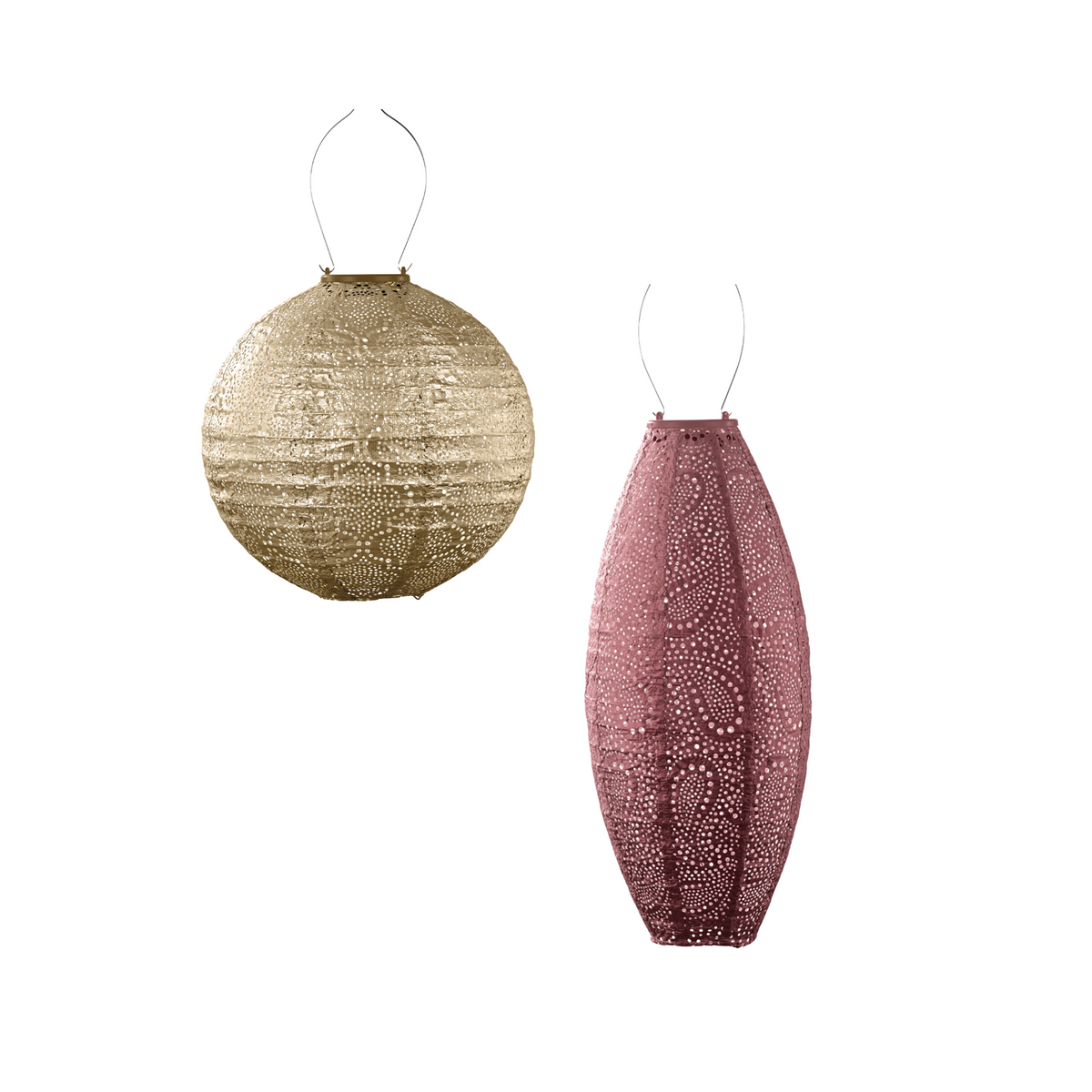 Lumiz solar lampion - primula set - 2 stuks