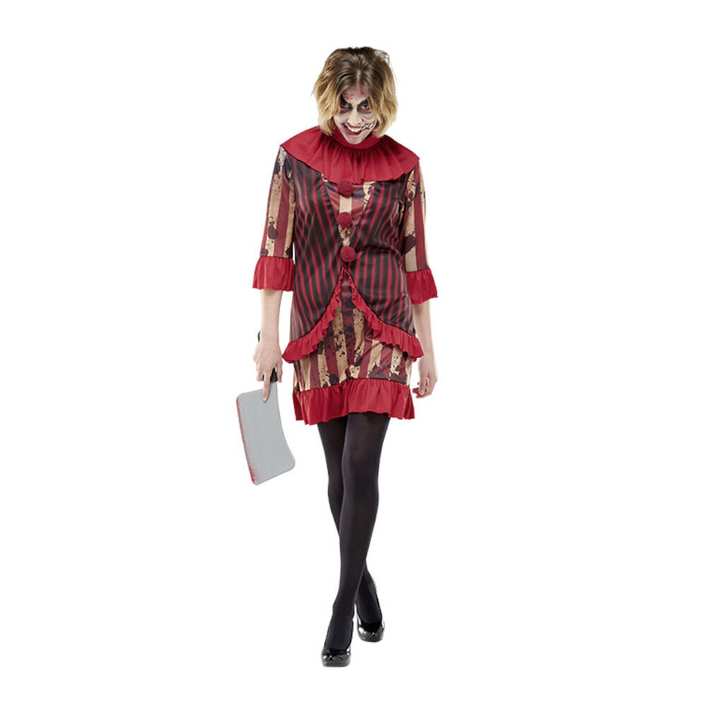 Déguisement adulte clown ensanglanté robe Halloween taille M