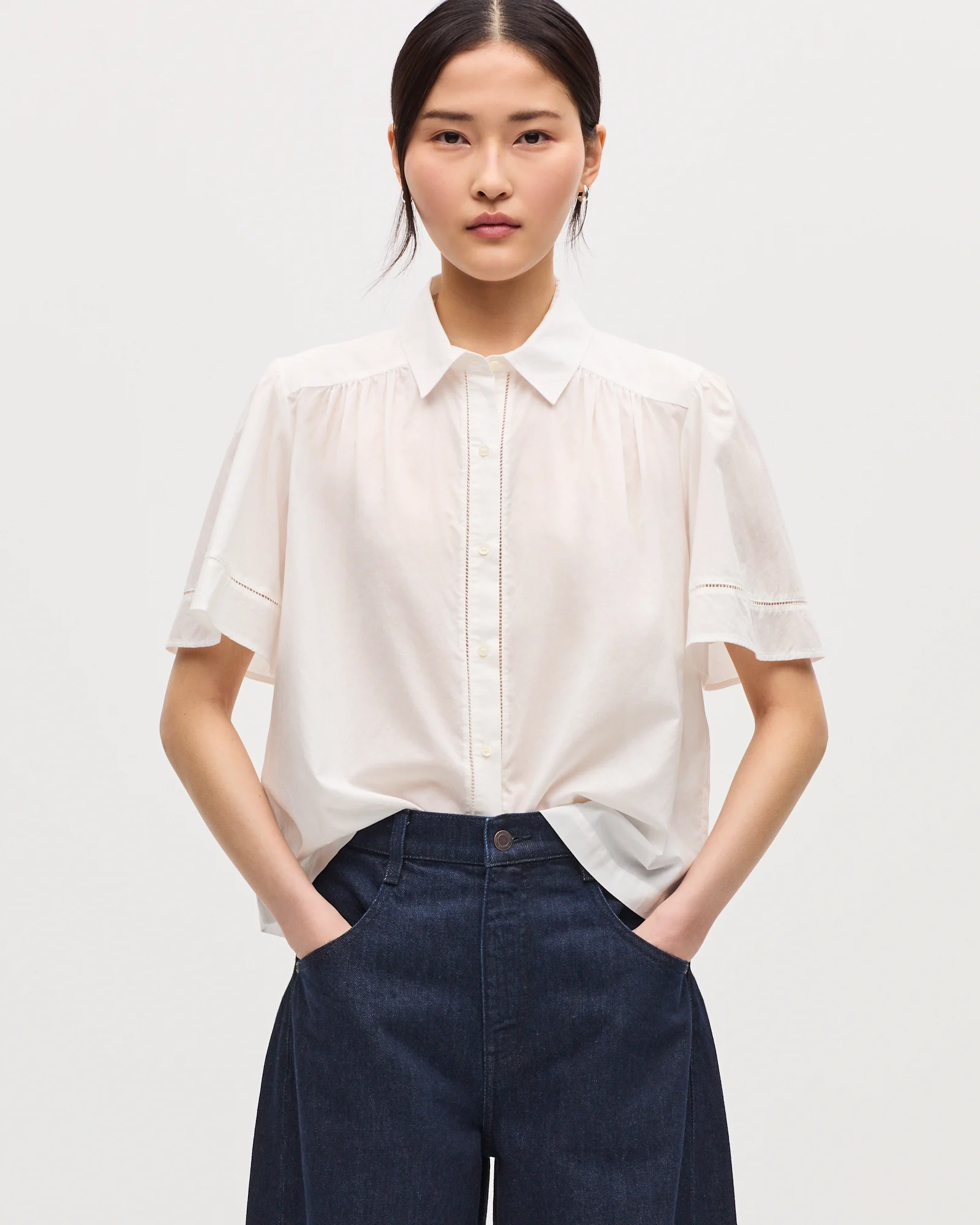 Chemise en voile de coton