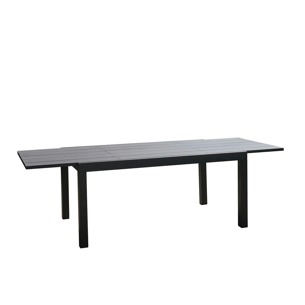 HPLSTAR - Table de jardin en aluminium extensible 6/10 pers.