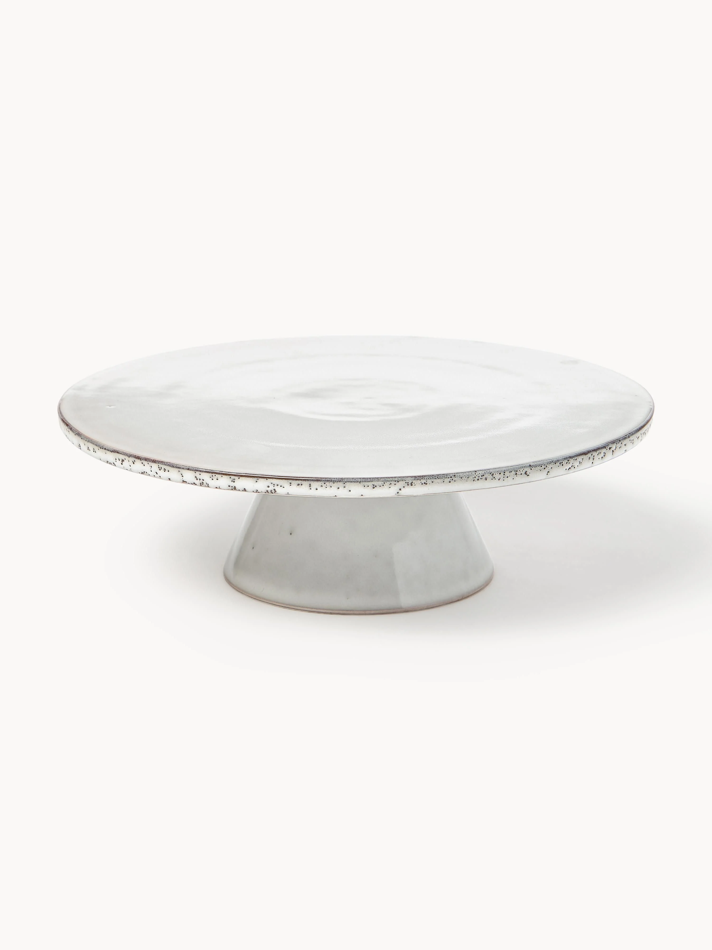 Handgefertigte Tortenplatte Nordic Sand