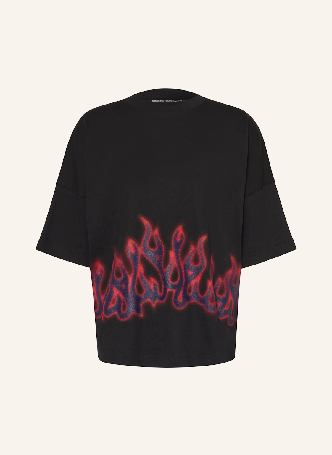 Palm Angels Oversized-Shirt FLAMES