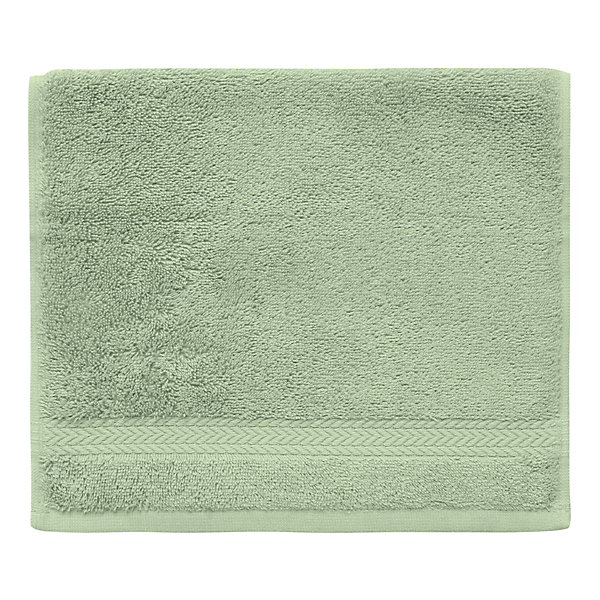 Lot de 3 serviettes invité 550 g/m² Sauge 30x50 cm LUXURY