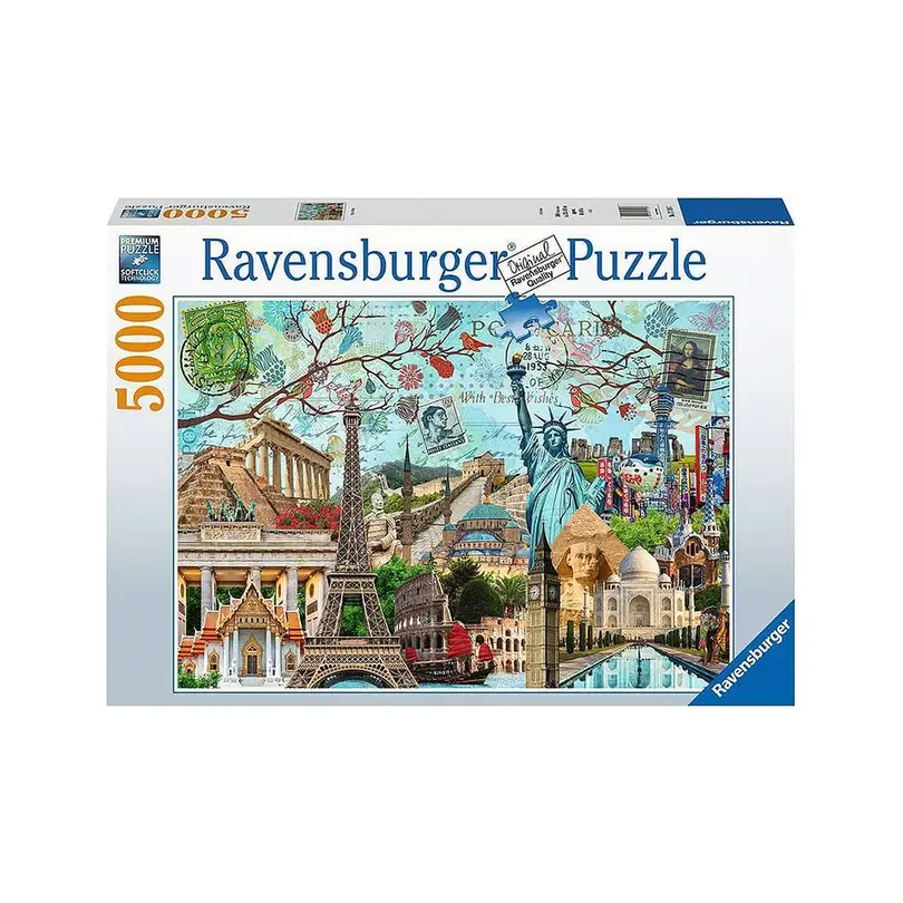 Puzzle Big City Collage