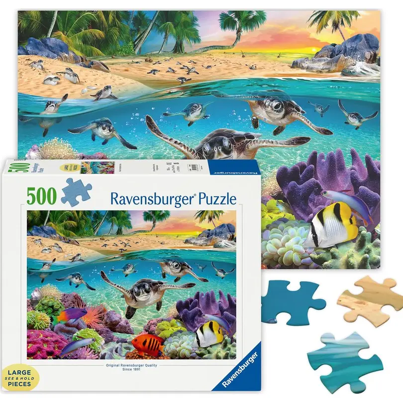 Puzzle Meeresschildkröten