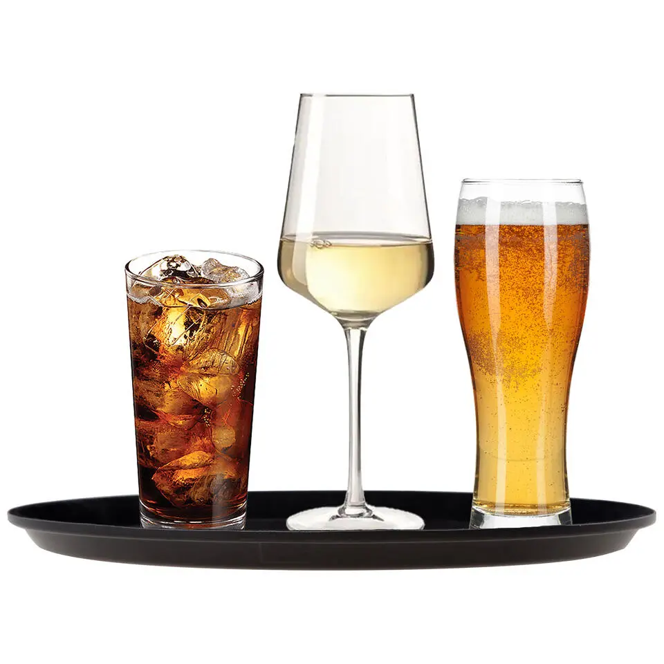 Cosy&Trendy dienblad - Zwart - &Oslash; 35,5 cm