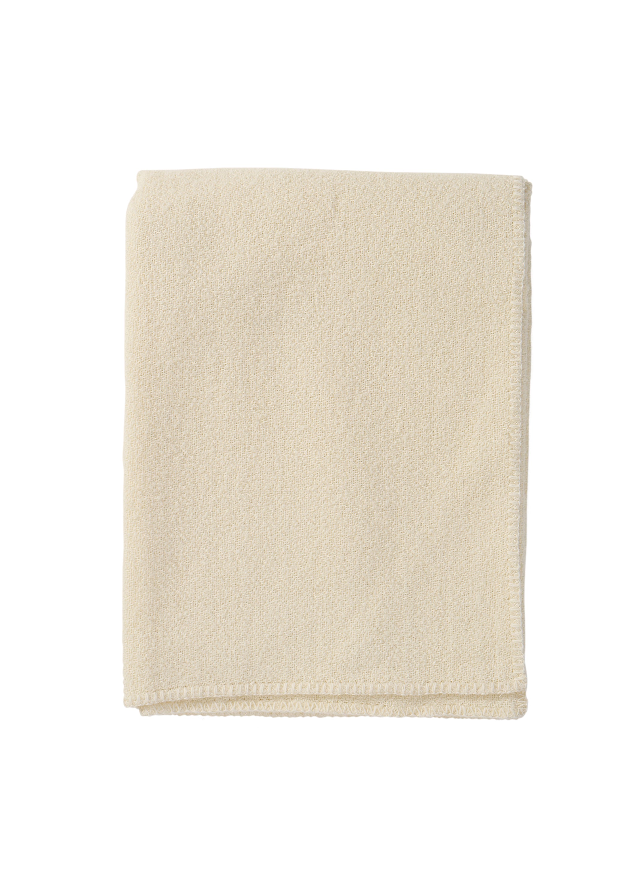 Klippan 100% wollen deken - Boucle - cream - 140x200cm