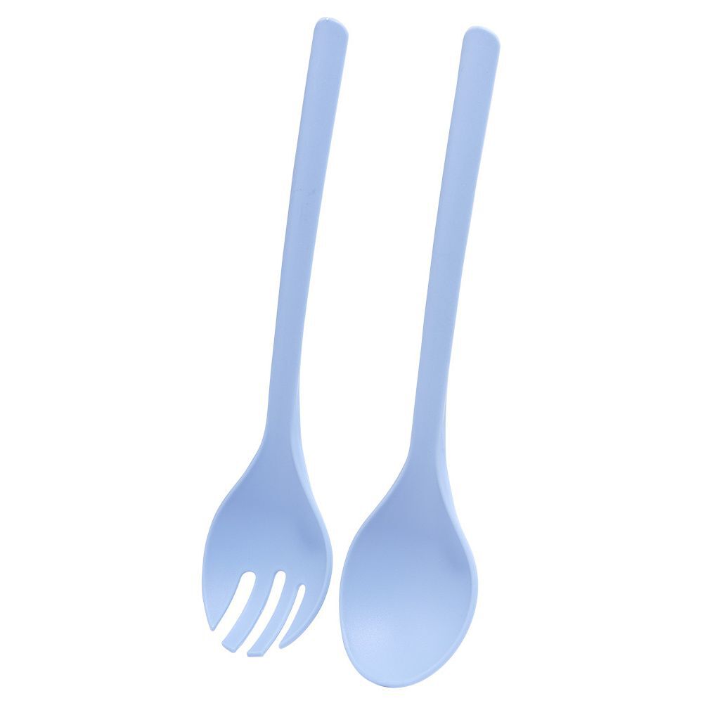 Couverts à salade plastique coloré L26,5cm
