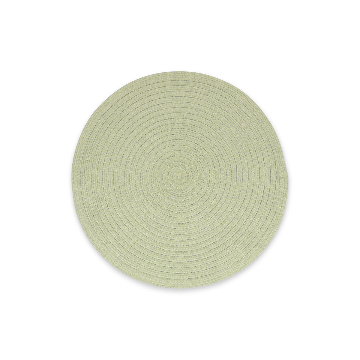 Ona - Placemat 36cm rond groen Nala - Set van 4