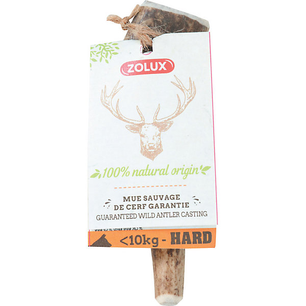 Bois de Cerf entier XS friandise à mâcher pour chien de moins de 10 kg