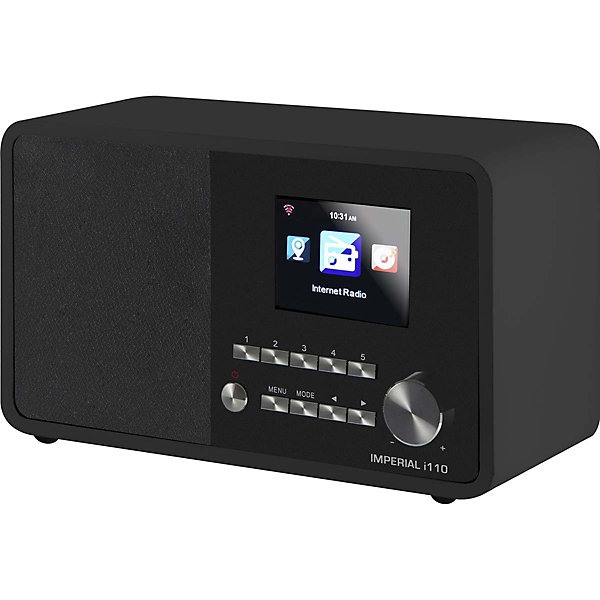 Imperial 22-321-00 i110 Radio Internet Wi-Fi avec fonction lecteur multimédia Noir IMPERIAL