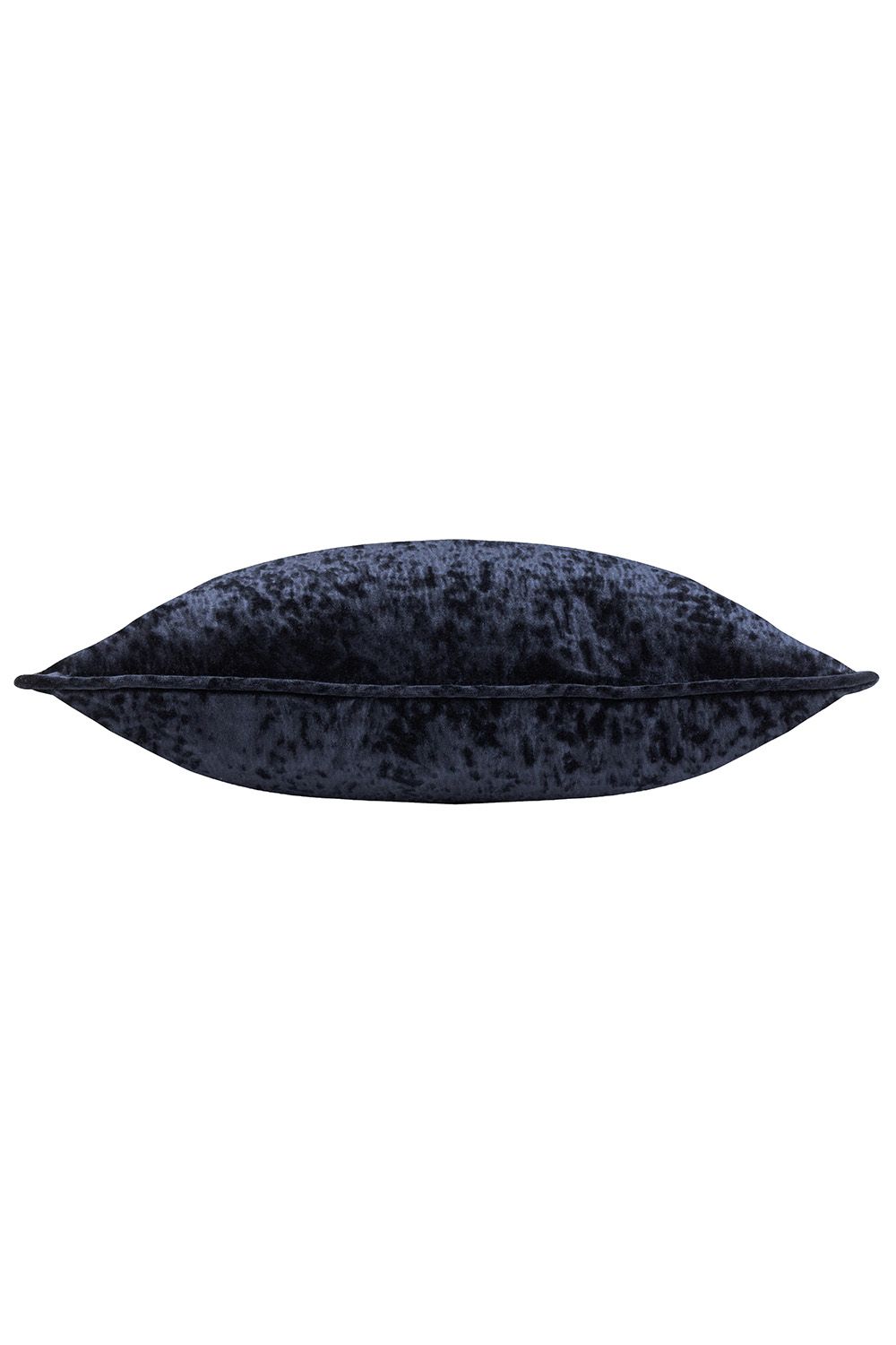 Paoletti Ripple Pressed Velvet Piped Cushion
