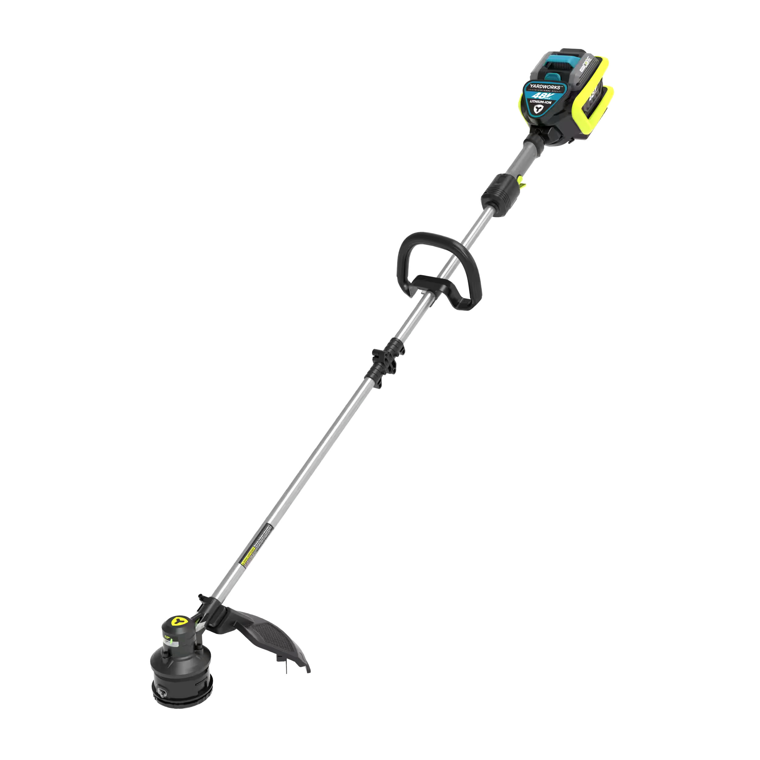 Yardworks 48V Brushless EZ Load Grass Trimmer, 14-in with 2Ah Battery & Charger
