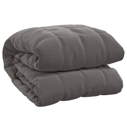 NNEVL Weighted Blanket Grey 120x180 cm 9 kg Fabric