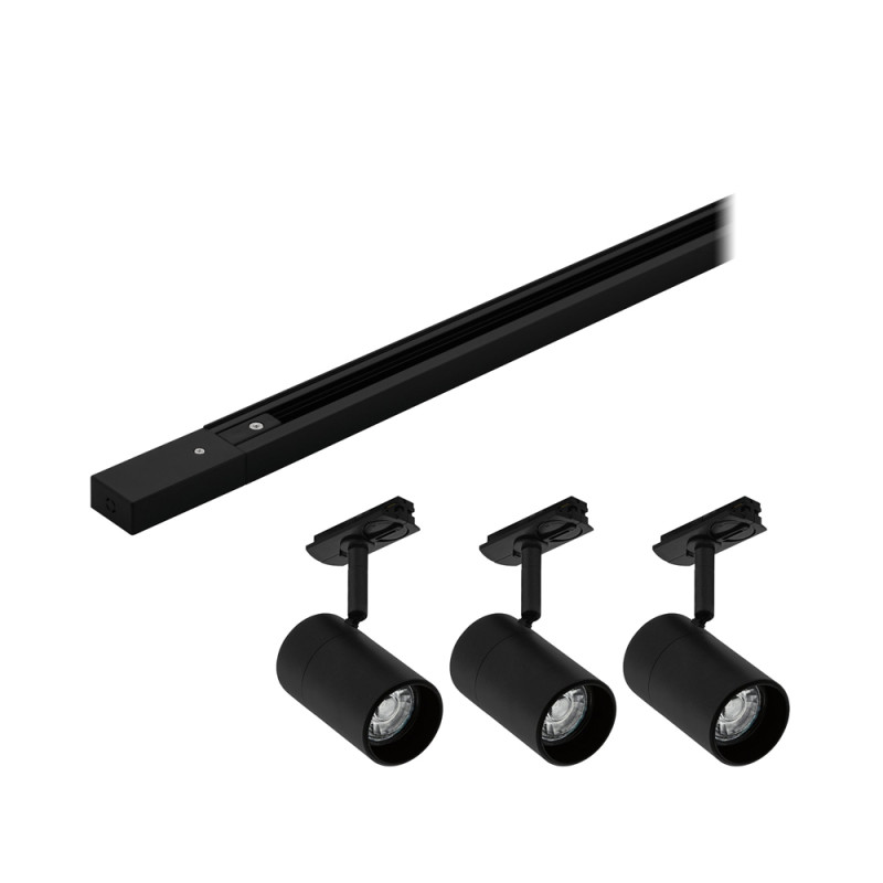 Spot TB Set noir GU10 3 x 5 W EGLO
