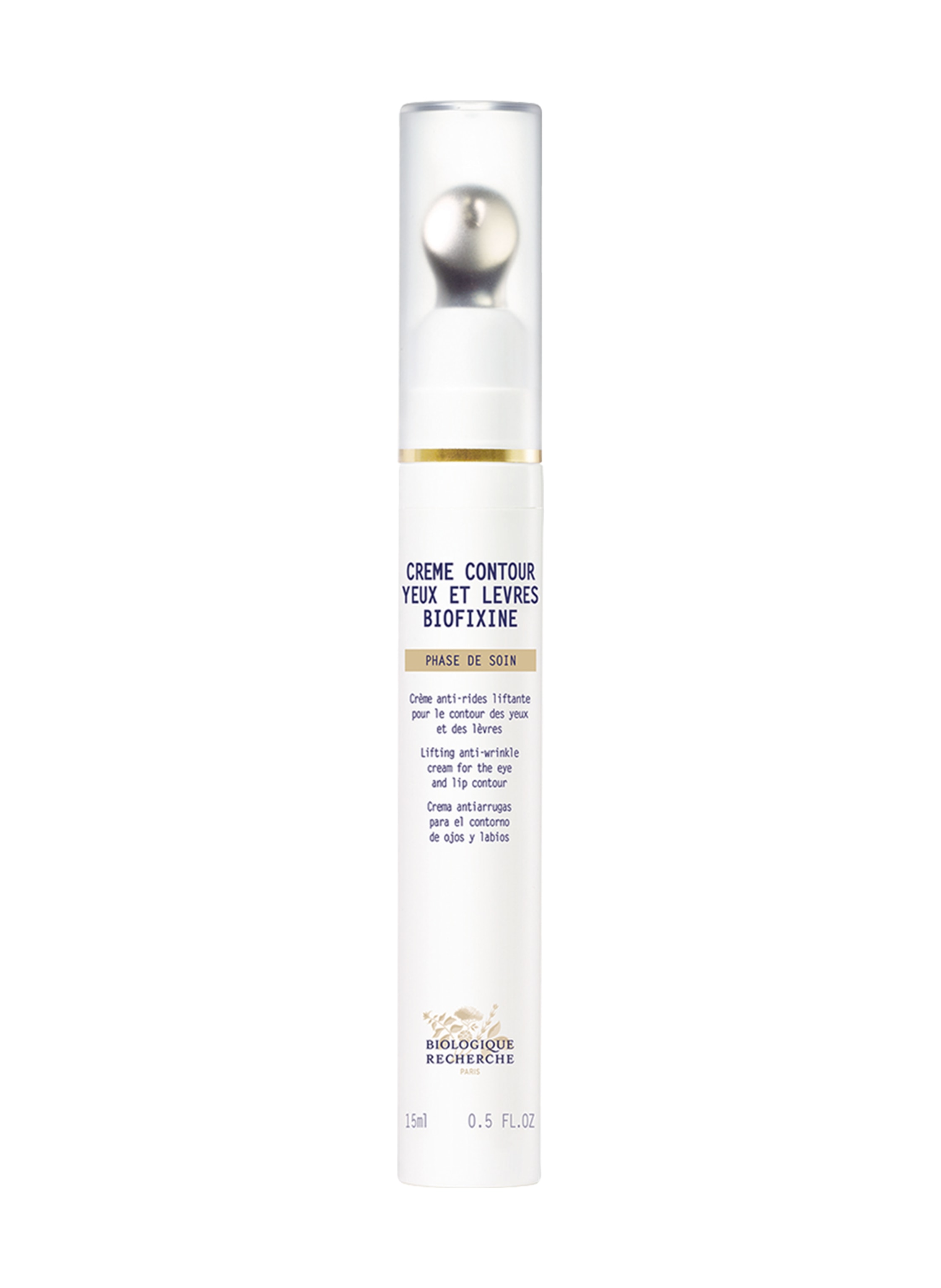 BIOLOGIQUE RECHERCHE CRÈME CONTOUR YEUX ET LÈVRES BIOFIXINE