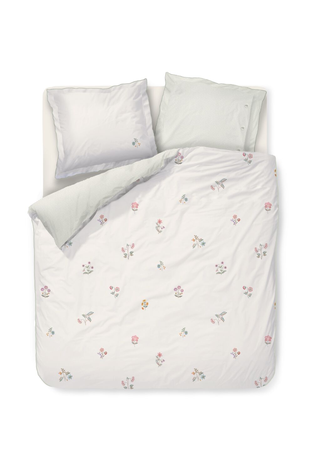 Pip Studio Mughal Flower - 200 x 200/220 cm - Gebroken wit