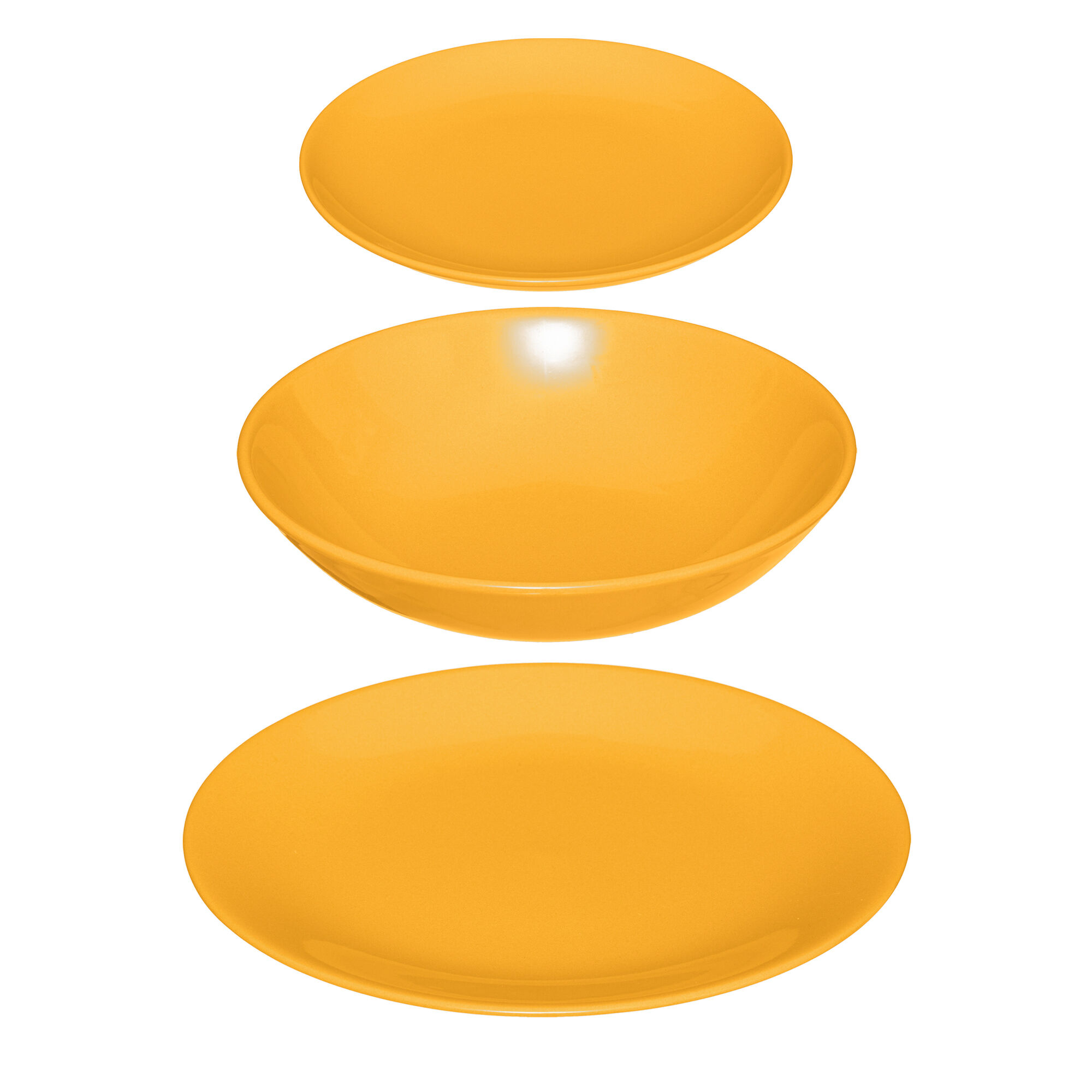 Serviço de mesa COLORAMA amarelo