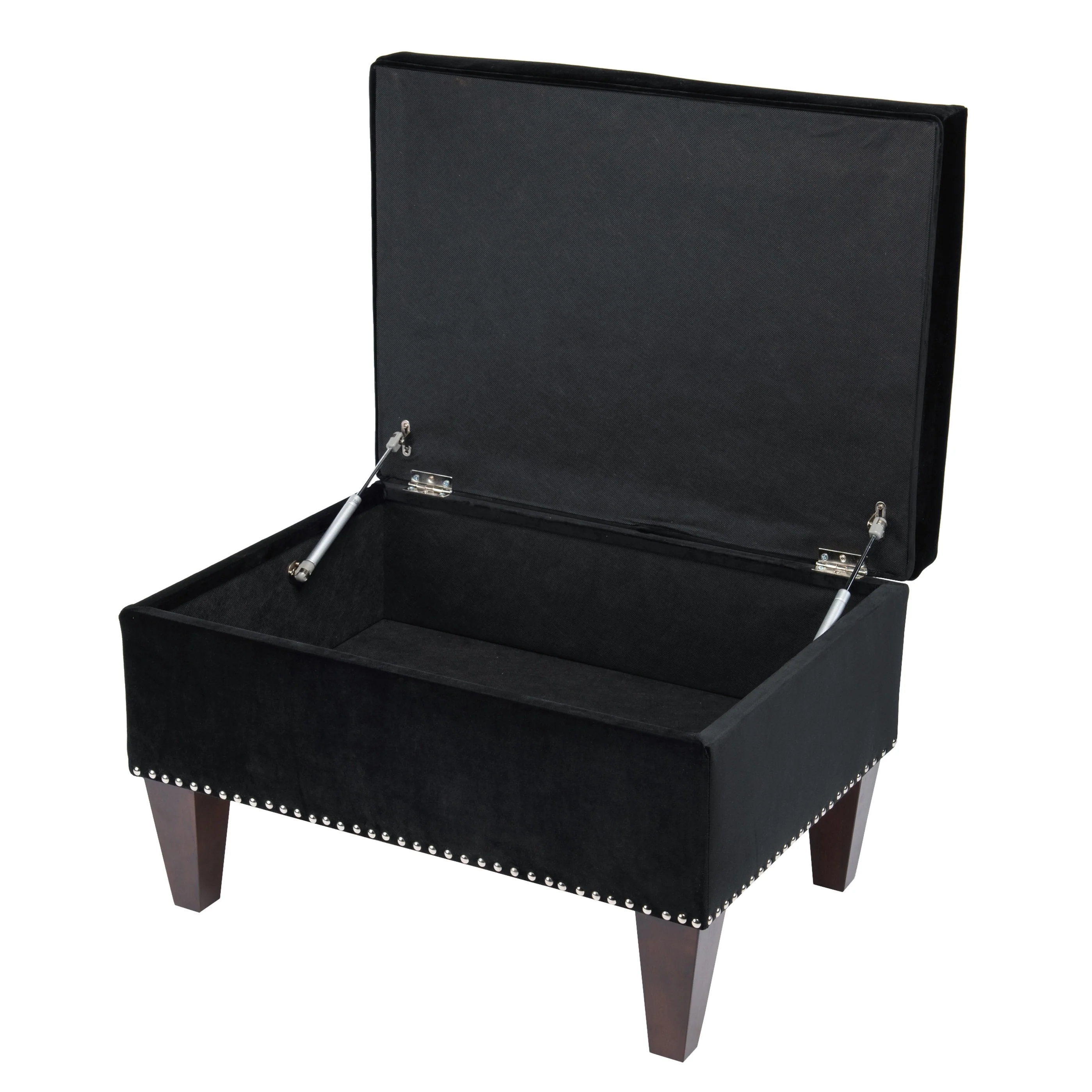 Transitional Brooklyn Upholstered Home Décor Storage Bench