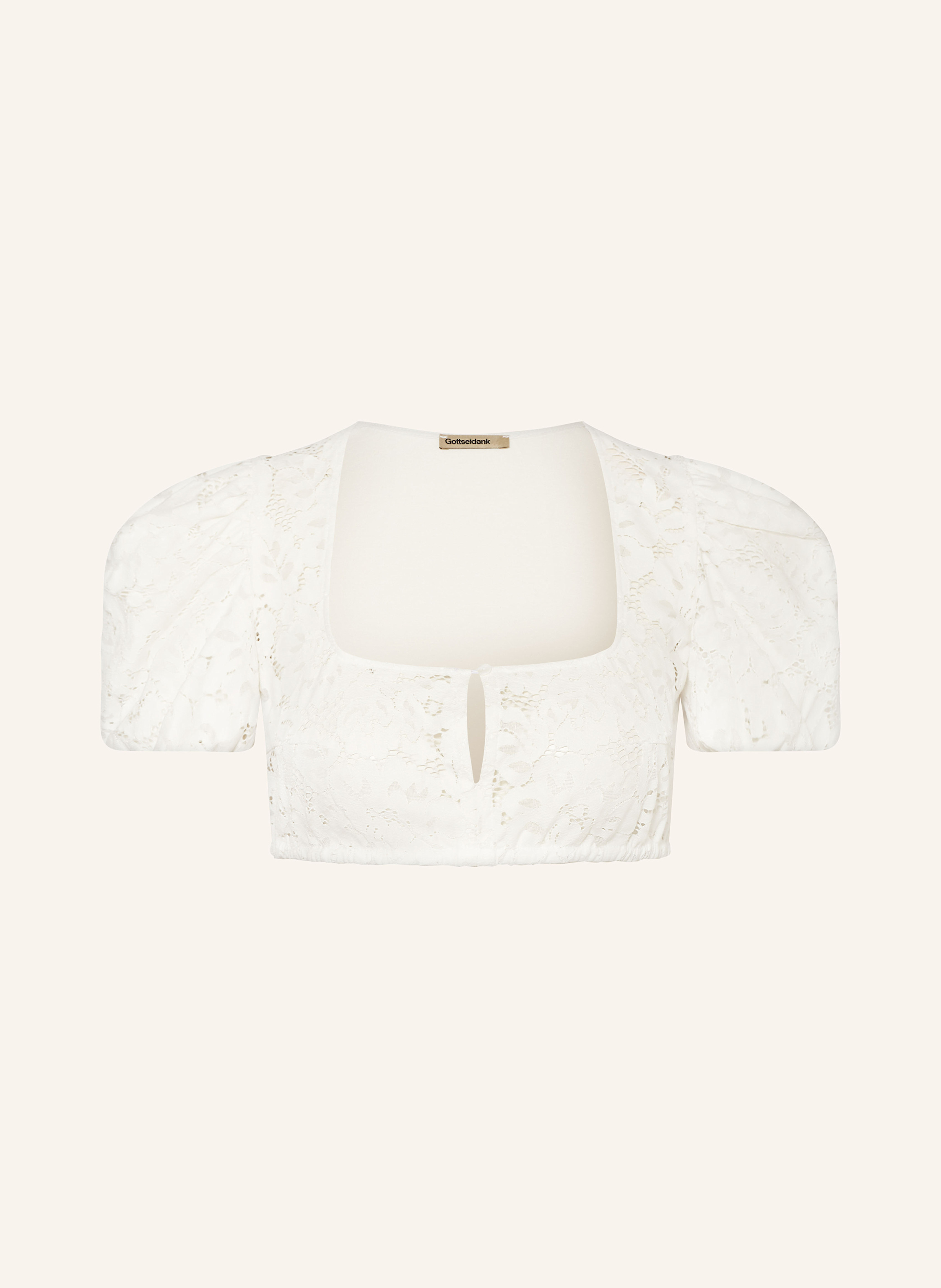 Gottseidank Dirndlbluse IRMA im Materialmix
