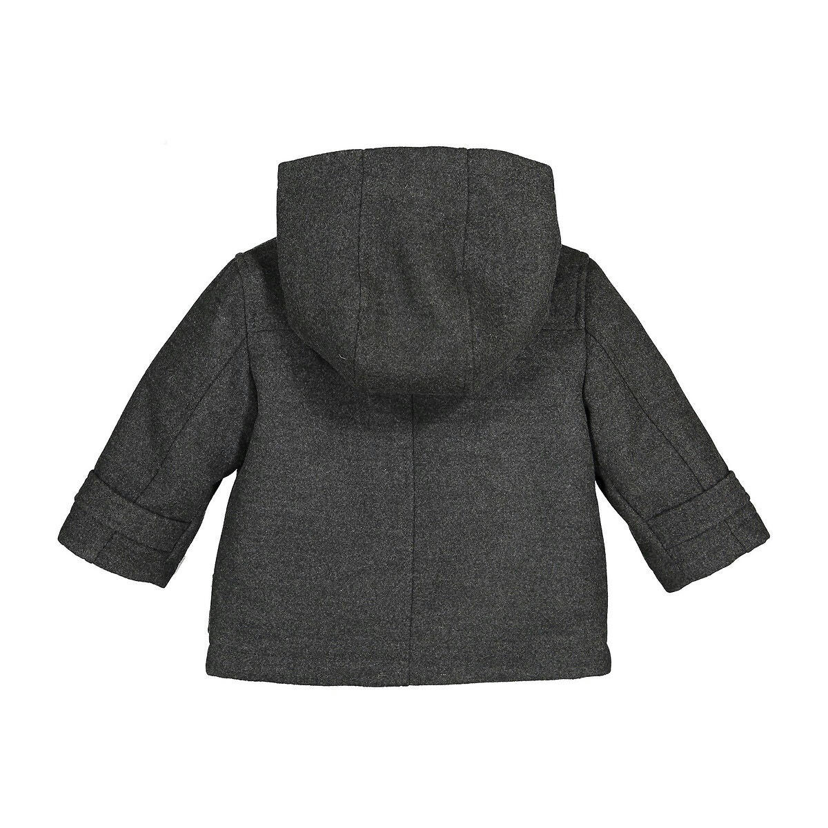 Duffle-coat à capuche moutonné