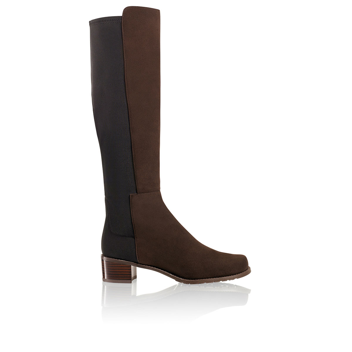 Russell & Bromley HALFNHALF Stretch Knee High Boot