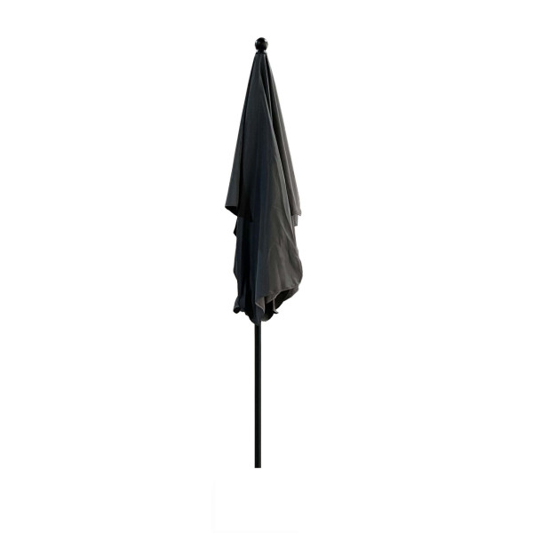 Parasol ogrodowy FLOKS UV ciemnoszary200x123x235 cm