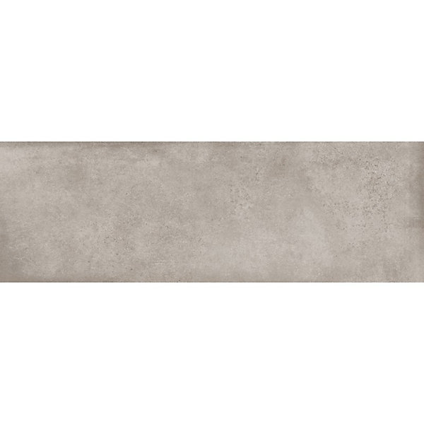 Carrelage mur moderne gris 25x75 cm MATERIKA GREY WALL -25x75cm