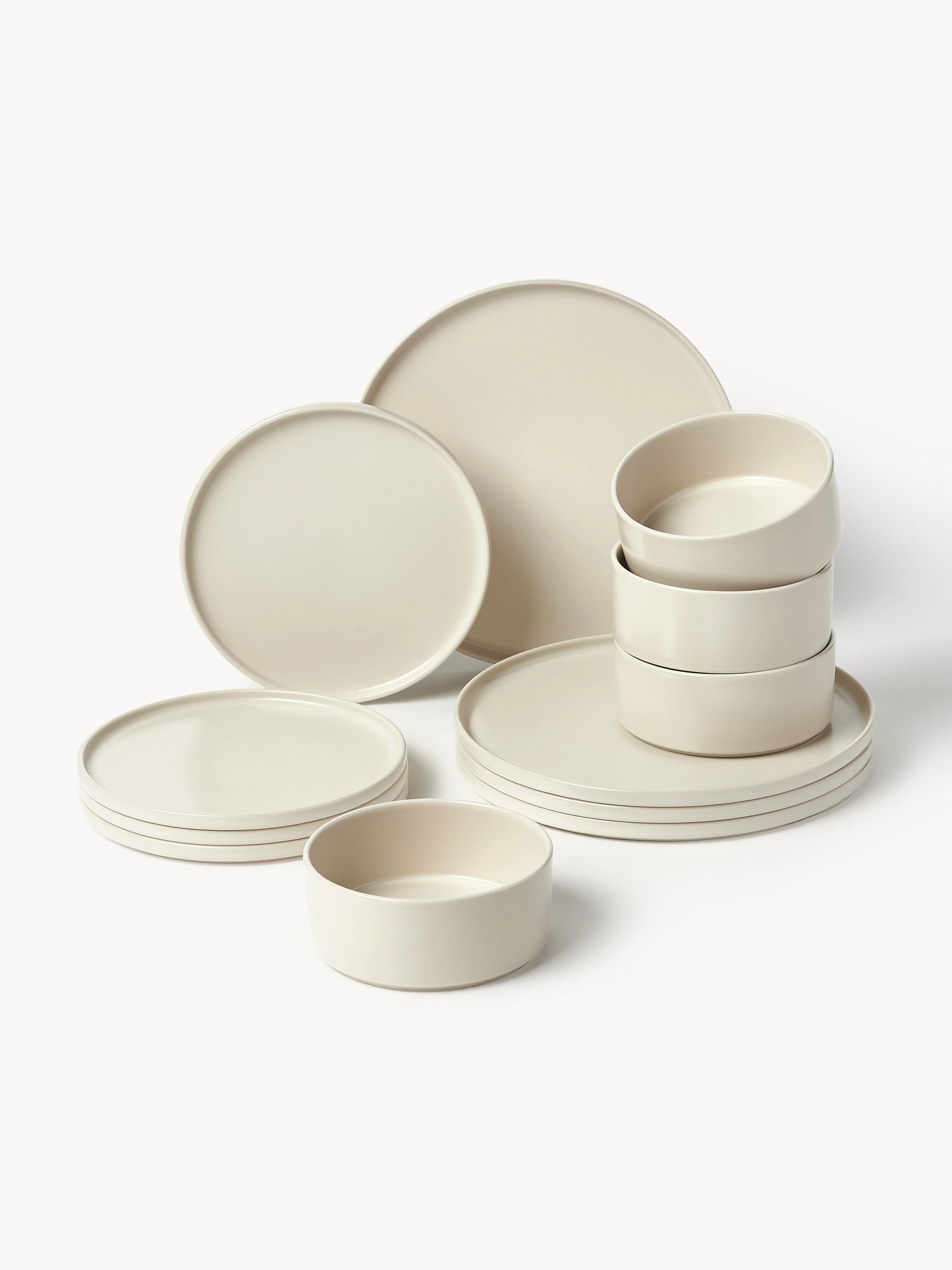 Geschirr-Set Lowri, 4 Personen, 12er-Set