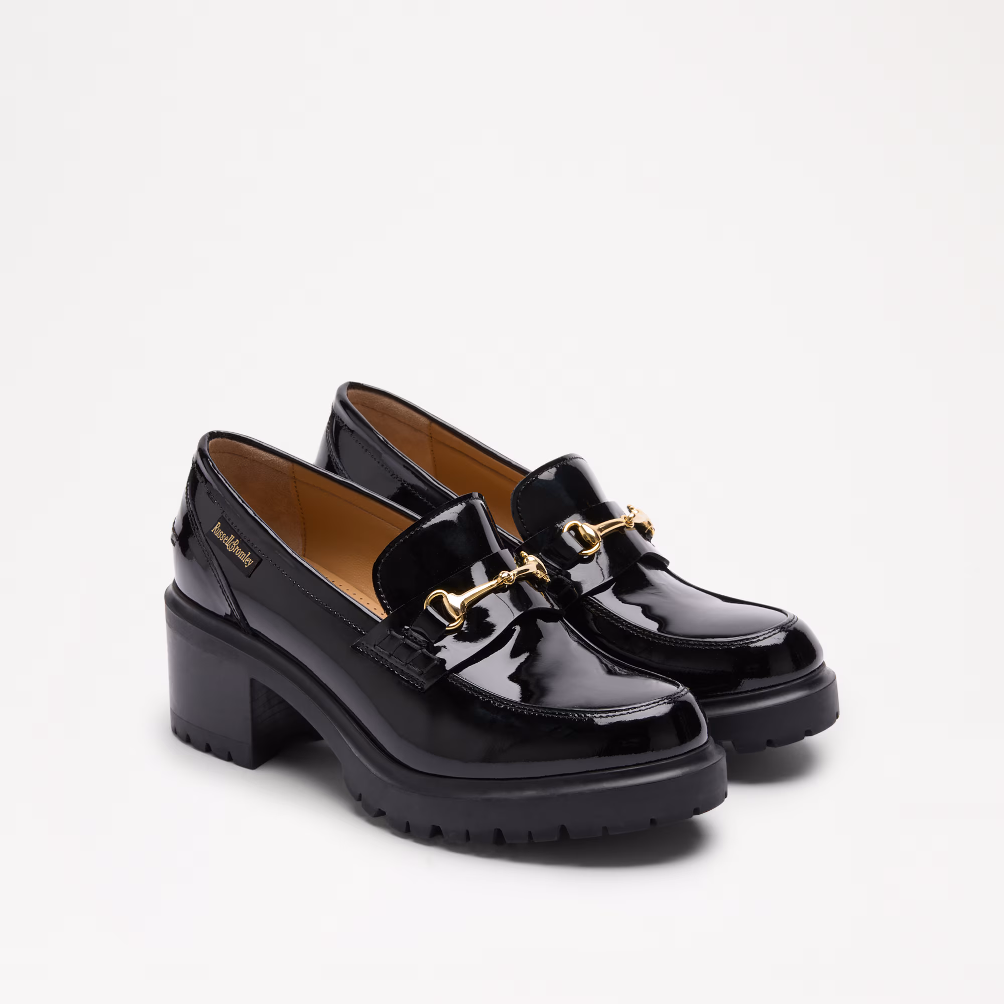 Brewster Mid<br>Heeled Snaffle Loafer