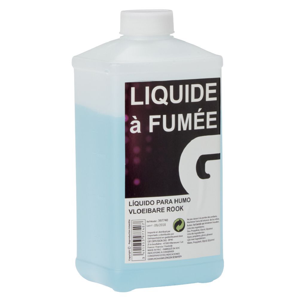 Liquide pour machine à fumée 1L