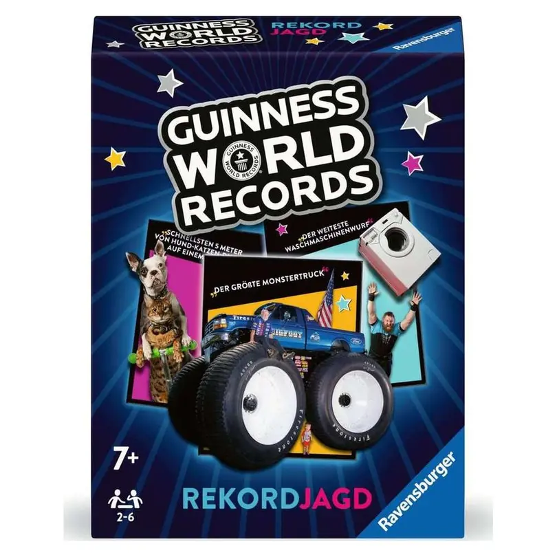 Familienspiel Set bestehend aus verschiedenen Artikeln Guinness World Records