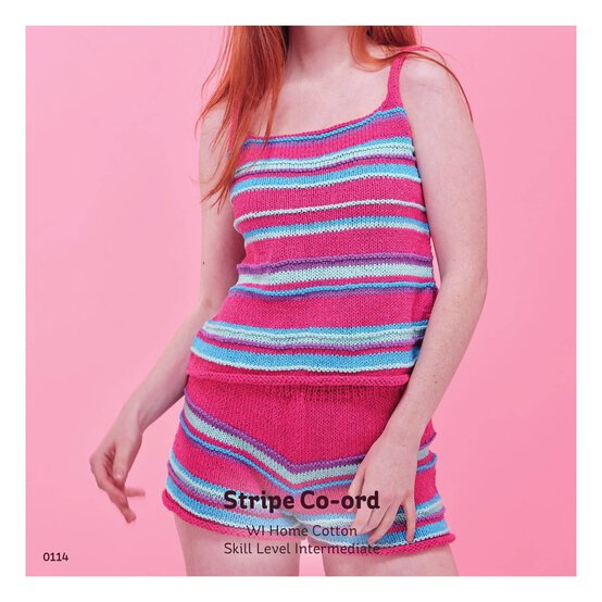 Knitcraft Stripe Co-Ord Digital Pattern 0114