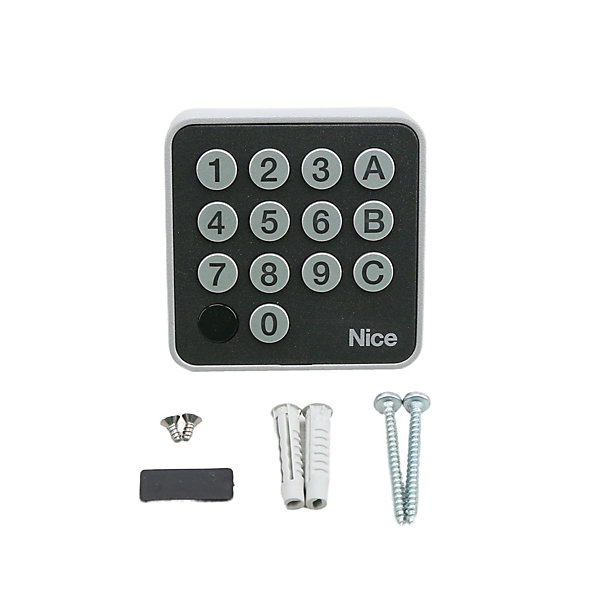 Clavier radio NICE EDSWG pour accès portes et portails