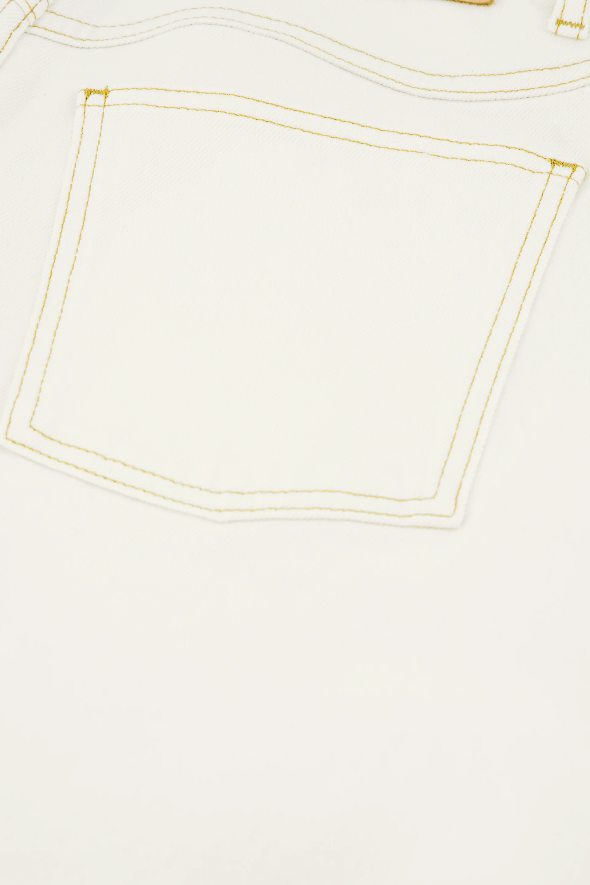Betty Barrel Jeans | Cream White