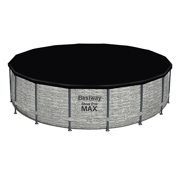DESTOCKAGE - Piscine tubulaire ronde Bestway Steel Pro Max 4,88 x 1,22 m