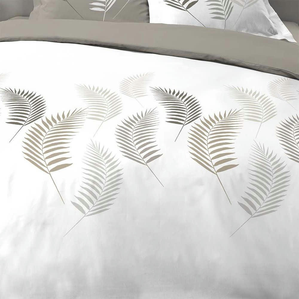 - Parure de couette 100% coton flanelle imprimée 260x240 2 taies