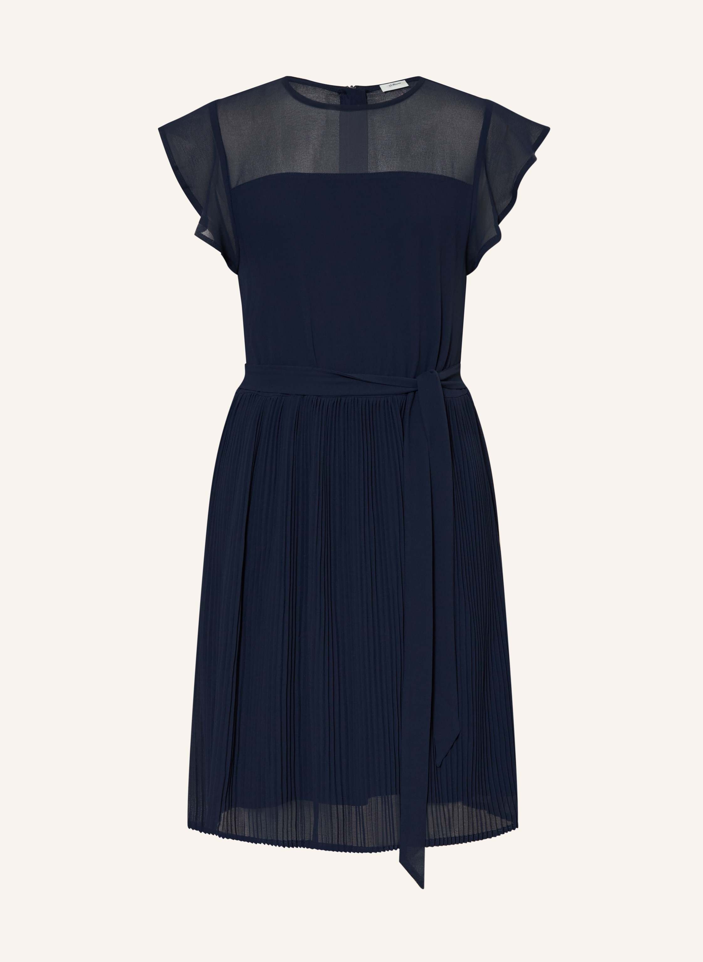 s.Oliver RED Kleid mit Plissees