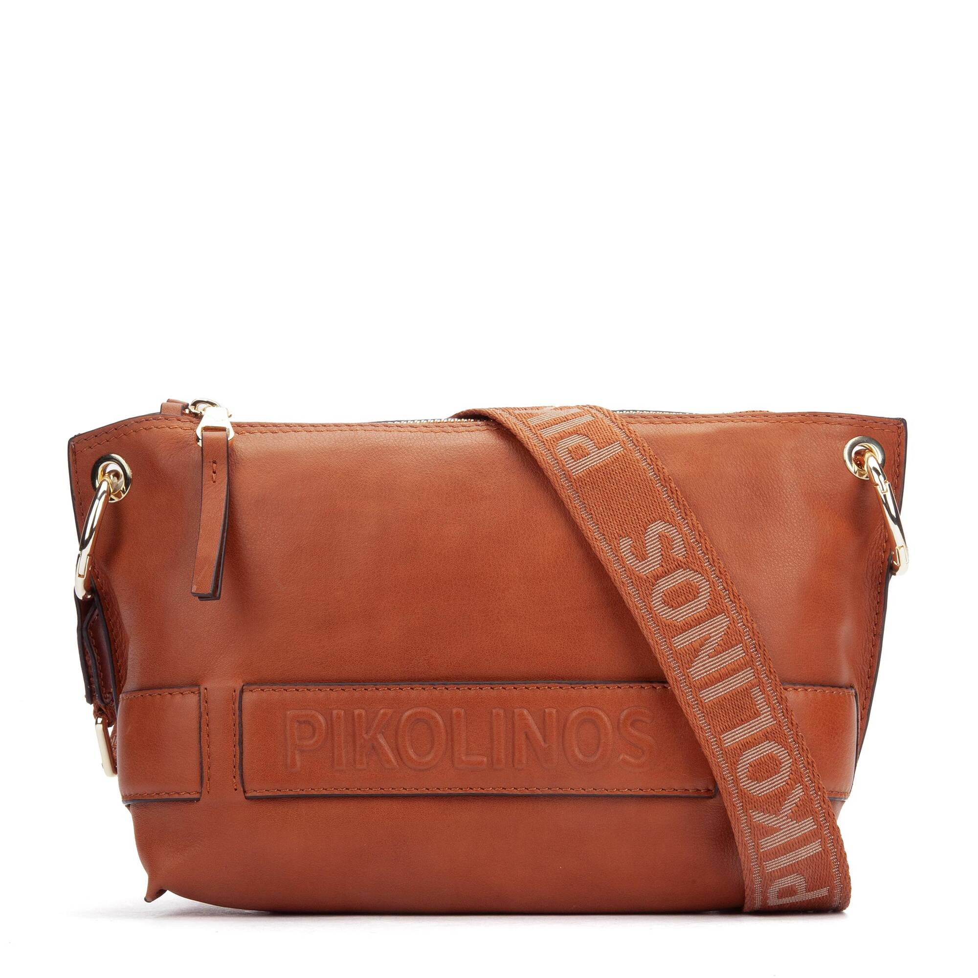 ALCUDIA - Bandolera rectangular con cierre de cremallera para mujer