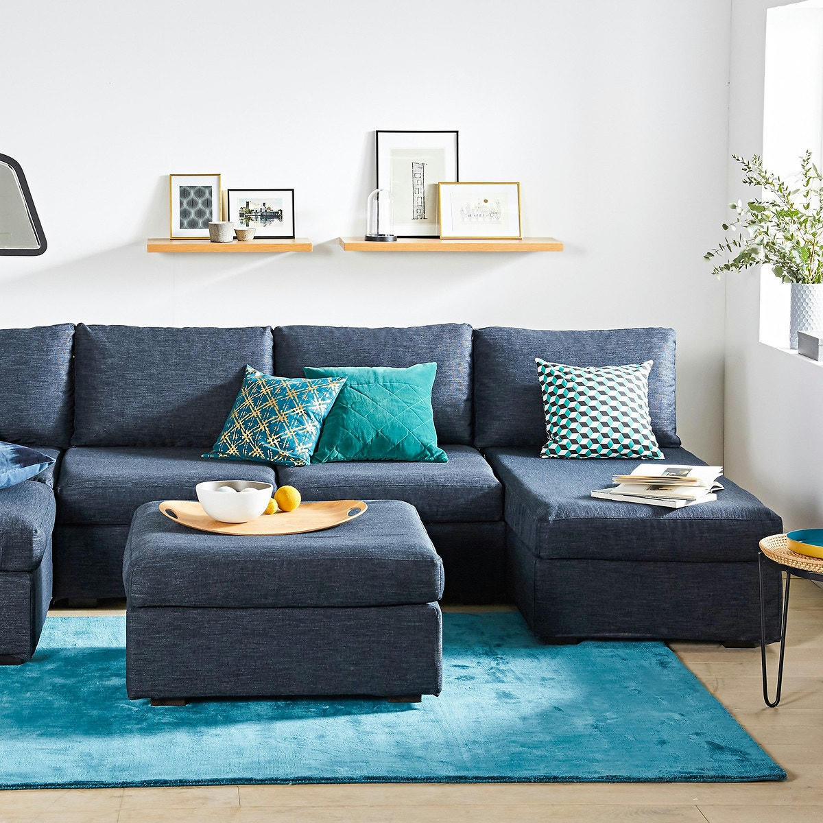 Housse de coussin imprimée ZANJA
