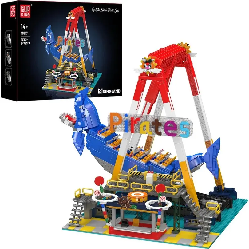 Bausatz Electric Shark Pirate Ship Ride